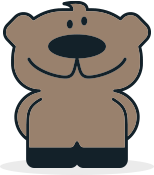 Maskottchen des docs & bears Standorts Besigheim